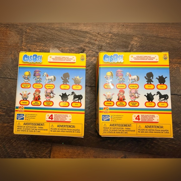 Rainbow Bright Starlite & Twink Rare Chase Figure 40th Anniversary Glow Dark TLS - Picture 3 of 11